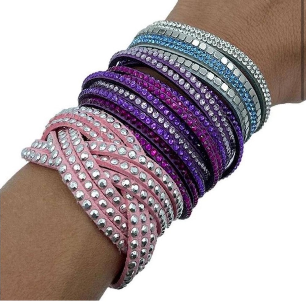 NWT 5 Diane by Fromm Moonrise Wrap Bracelets